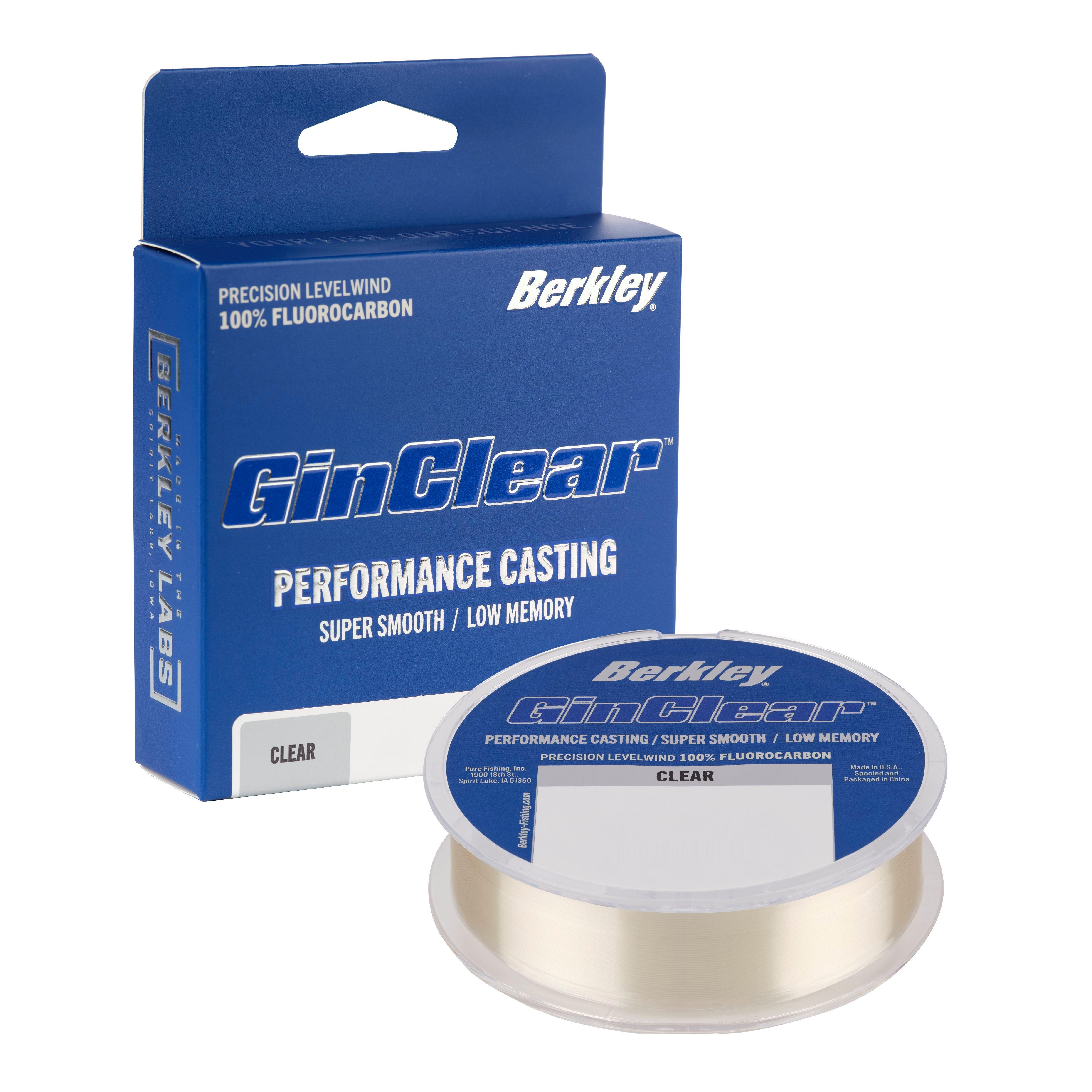 Berkley GINCLEAR fluorocarbon manufacturer product package