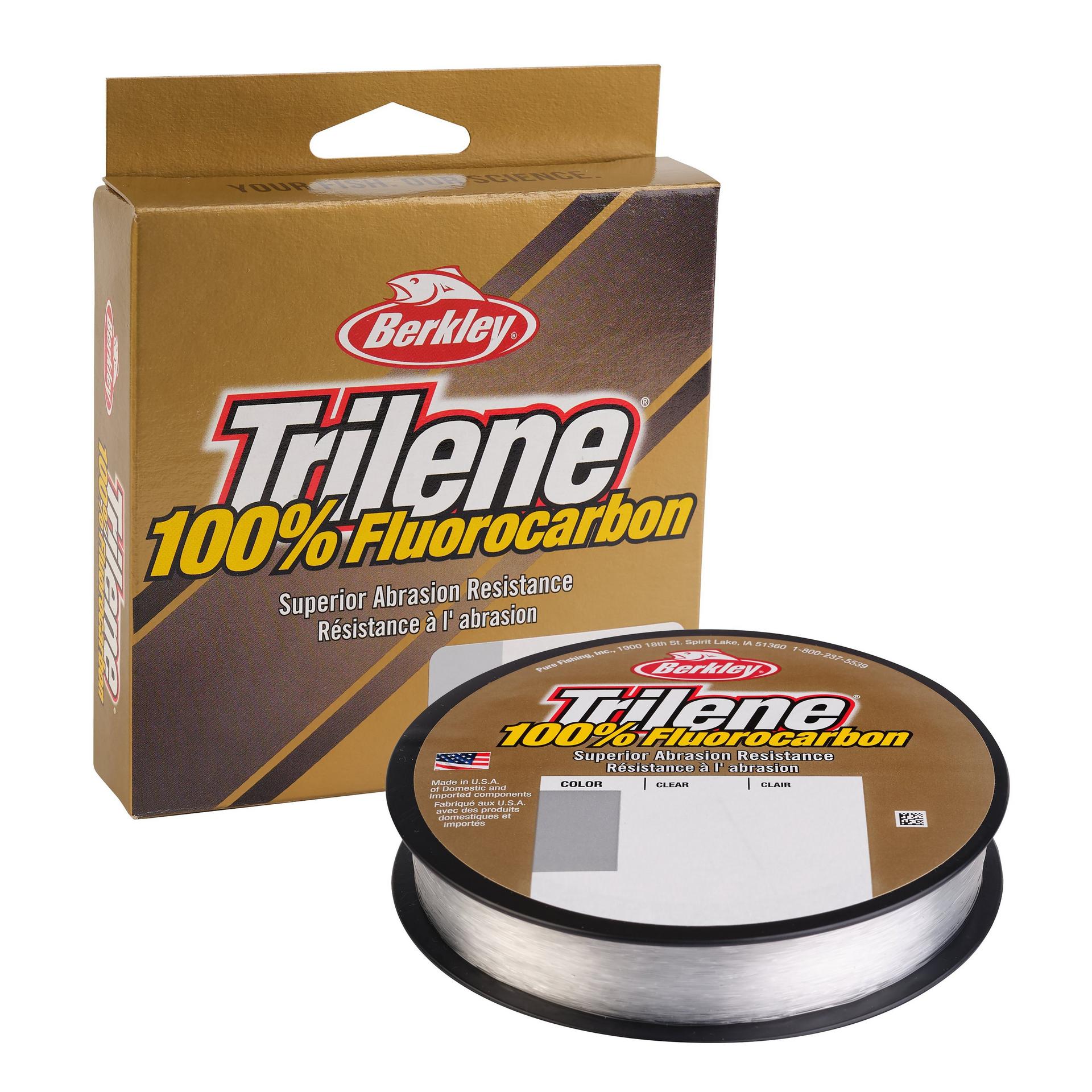 Berkley Trilene 100% Fluorocarbon manufacturer product-family package; not a strength-specific or historical label
