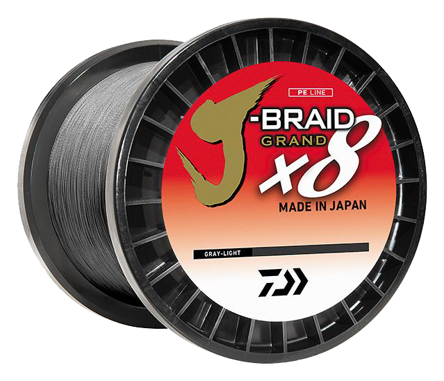 Official Daiwa J-Braid Grand X8 product packaging