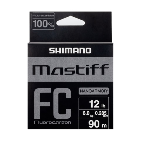 Official Shimano Mastiff FC product packaging