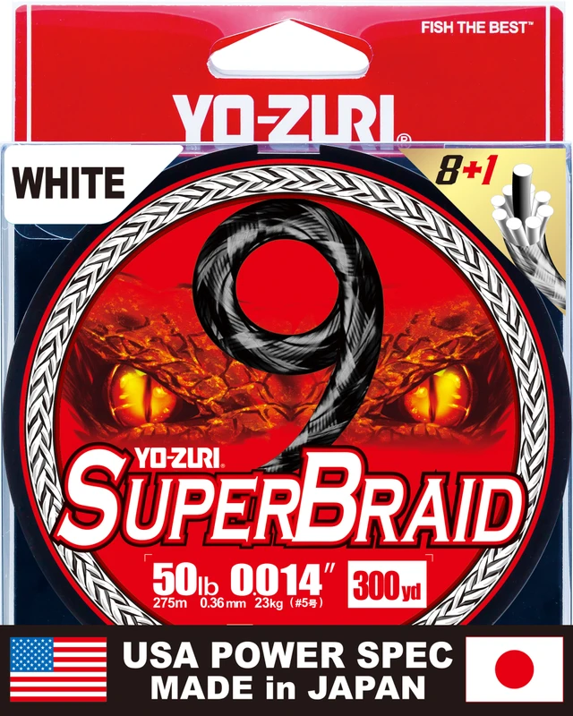 Yo-Zuri SuperBraid 9 manufacturer product package