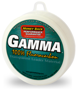Gamma Fluorocarbon Leader actual manufacturer package
