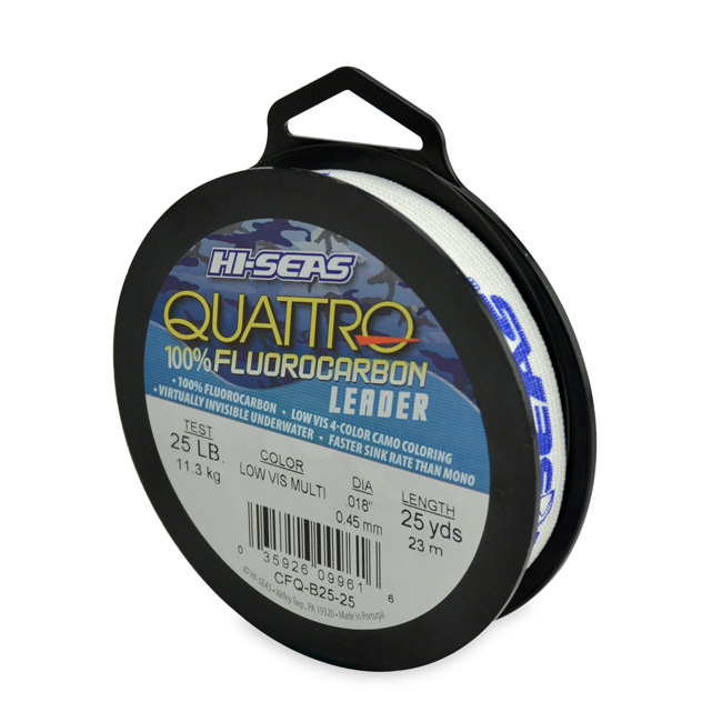 Hi-Seas Quattro Fluorocarbon manufacturer product package