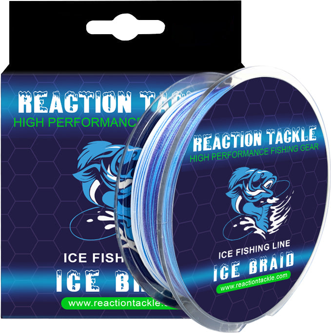 Reaction Tackle Ice Braid manufacturer product package