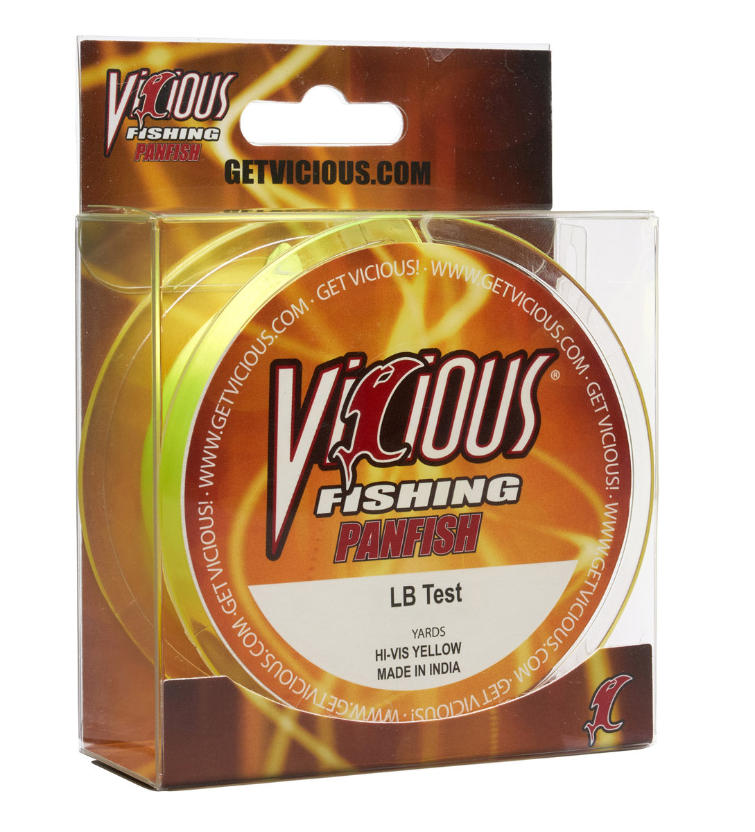 Vicious Panfish Hi-Vis Mono manufacturer product package
