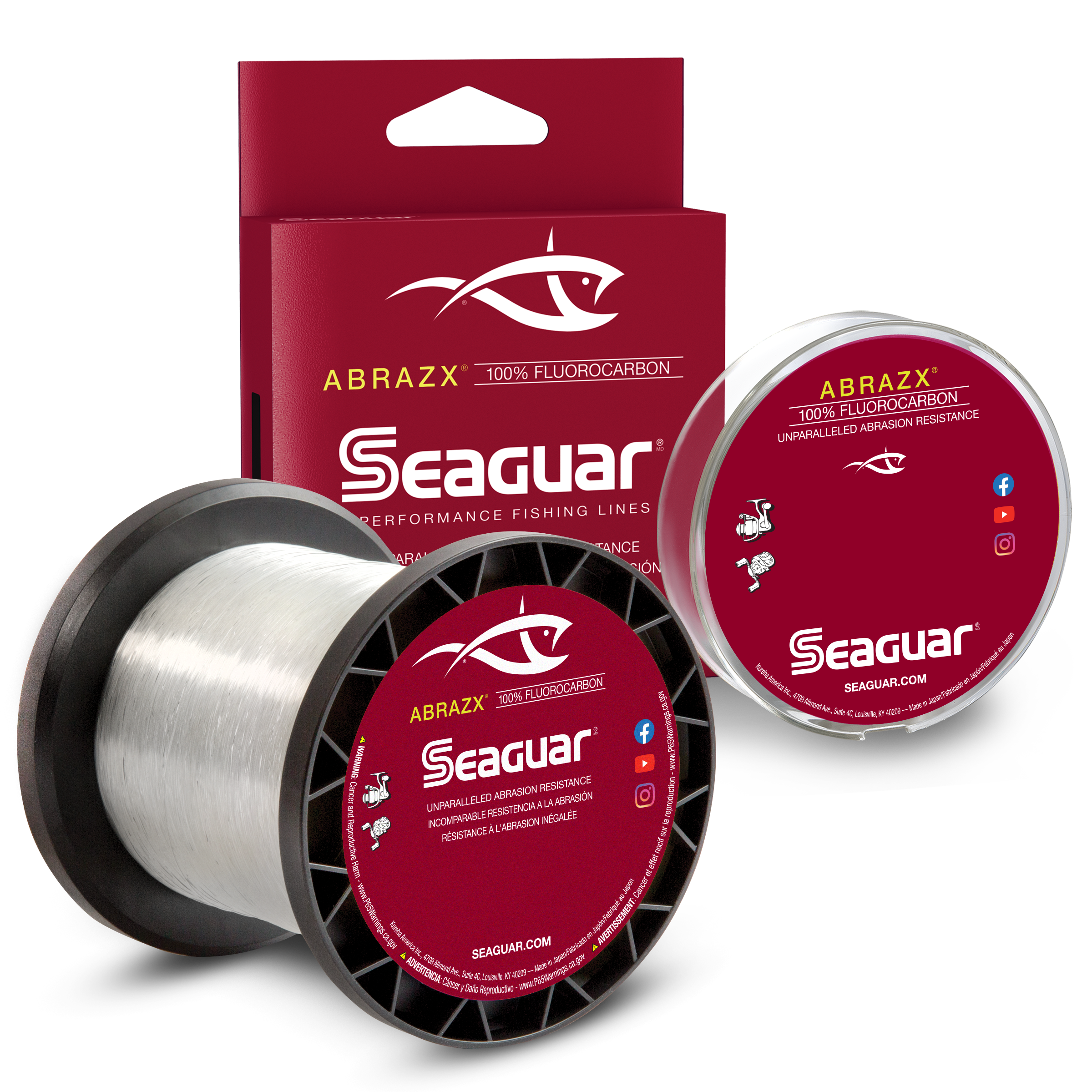 Seaguar AbrazX fluorocarbon retail package