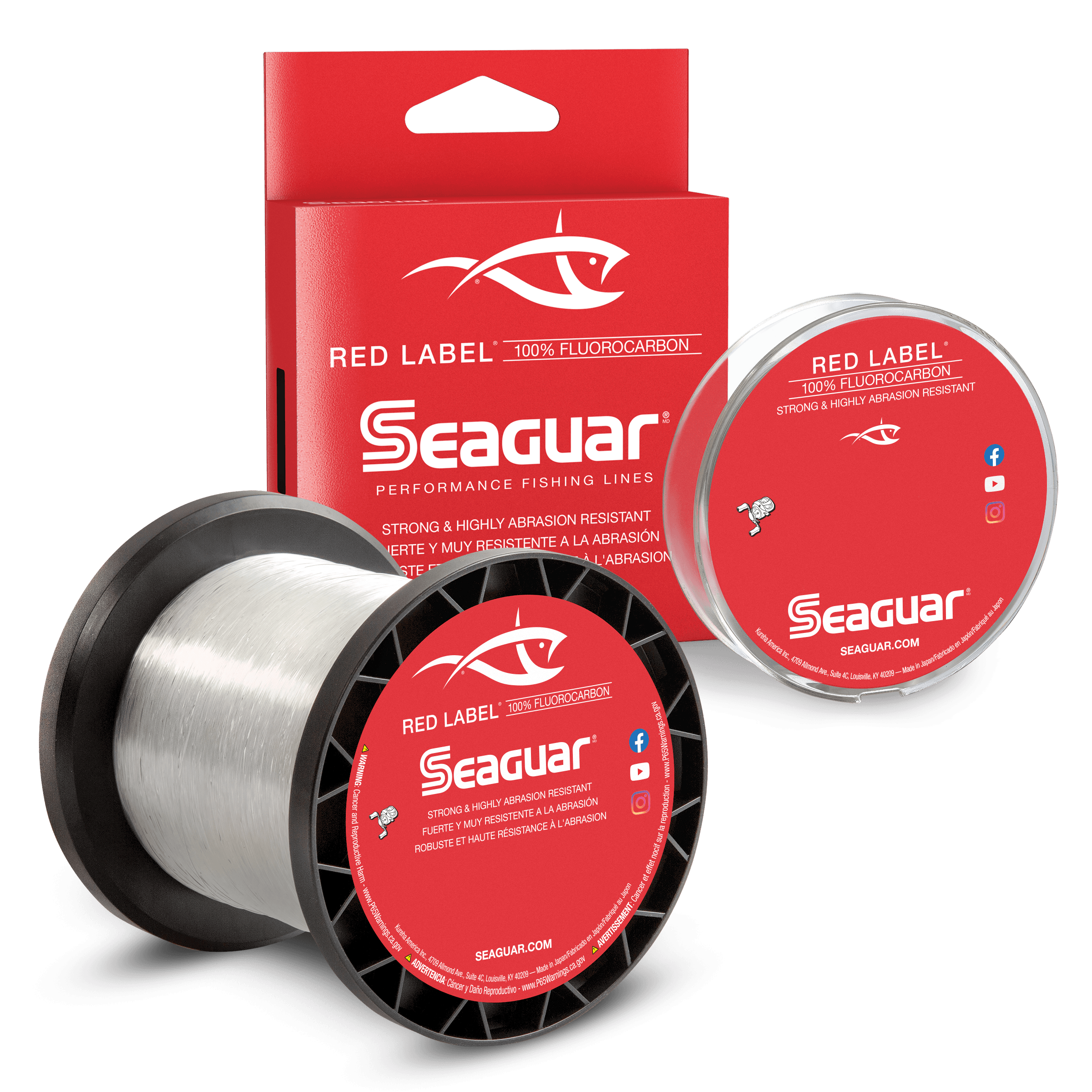 Seaguar Red Label fluorocarbon retail package