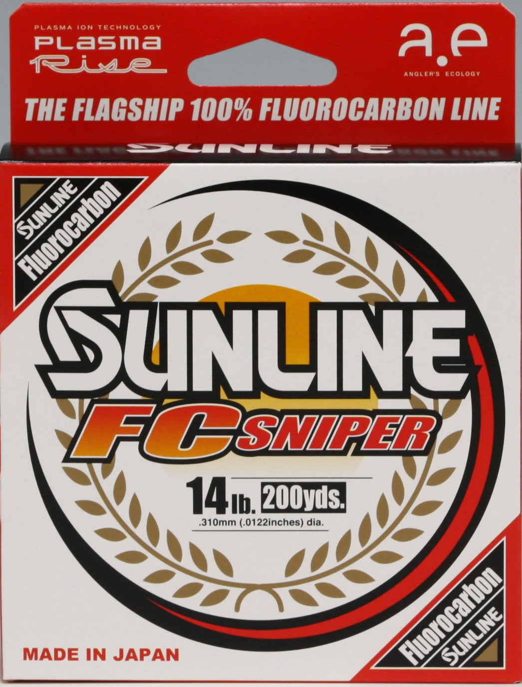 Sunline FC Sniper fluorocarbon manufacturer product package