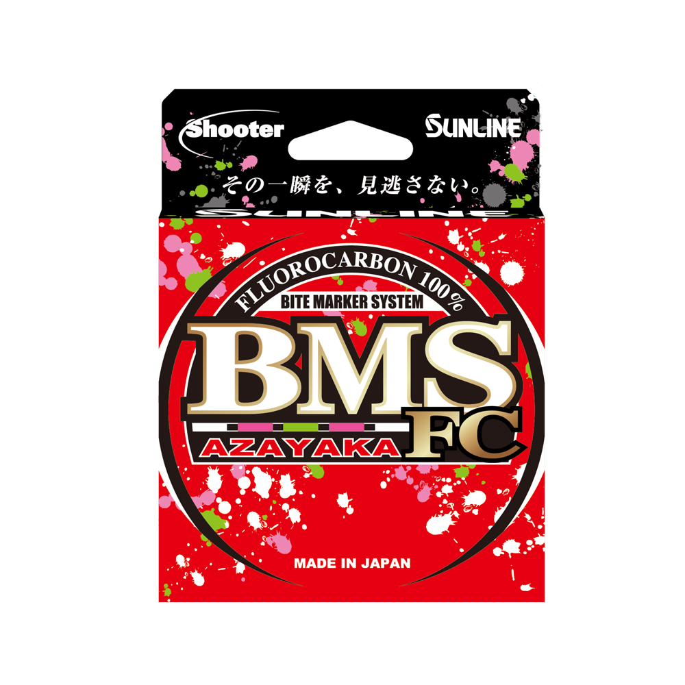 Sunline Shooter BMS Azayaka FC fluorocarbon manufacturer product package