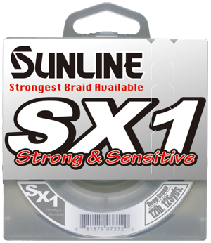 Sunline SX1 braid manufacturer product package