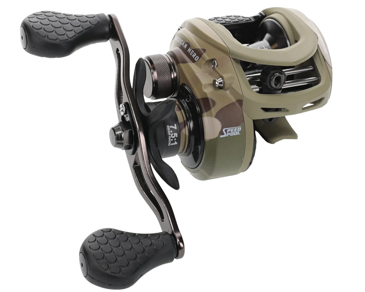 Lew's American Hero Tier 1 Baitcast Reel T1SHL - LH - 7.5:1 baitcasting reel