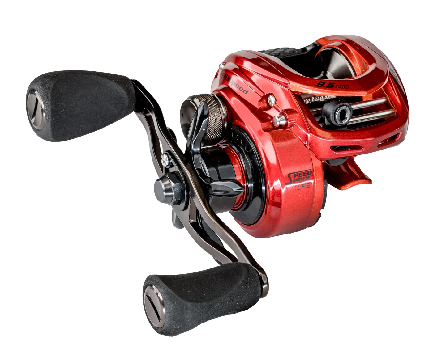 Lew's HyperSpeed LFS Baitcast Reel HS1-9.5L - LH - 9.5:1 baitcasting reel