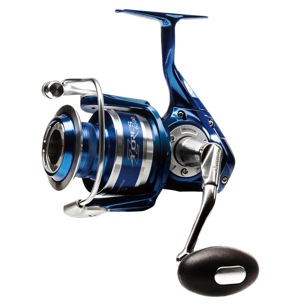 Okuma Azores Blue spinning reel - representative manufacturer image